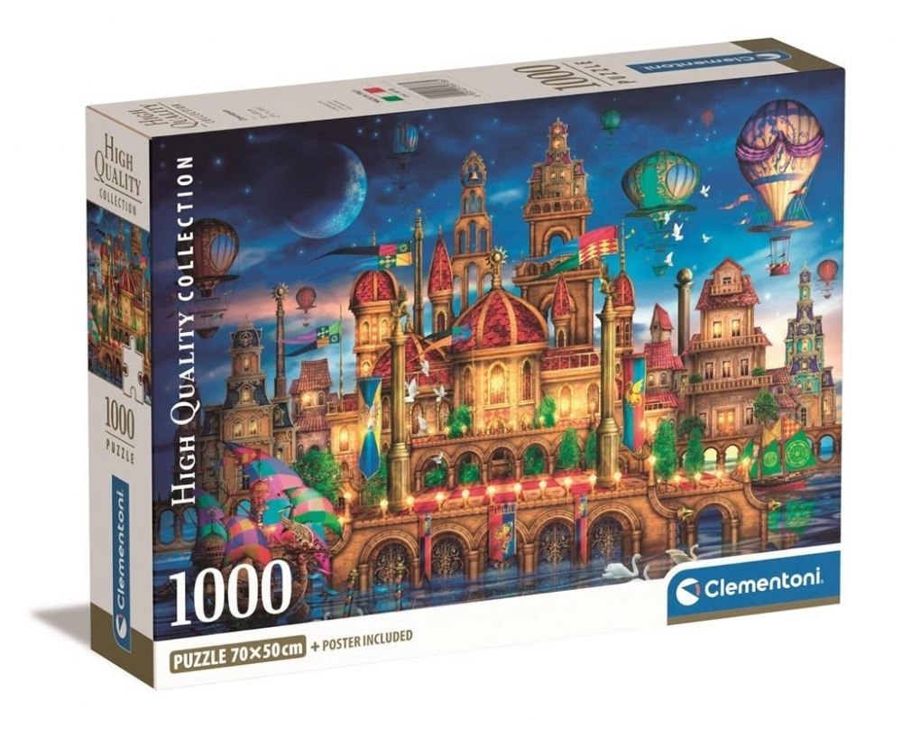 PUZZLE 1000 PIEZAS DOWNTOWN CLEMENTONI 39778 CLEMENTONI